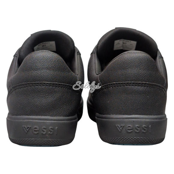 Vessi Soho Womens 7 Waterproof Dyma-Tex Ashphalt Black Low Top Casual Sneaker - Picture 8 of 11
